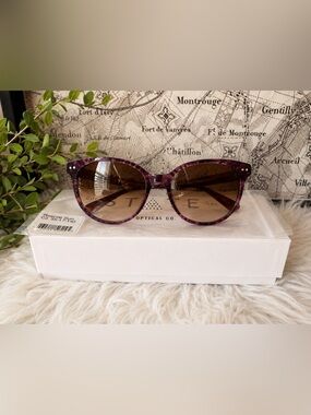 STATE Optical Co. Roscoe Sun C3 Plum Mosaic Sunglasses